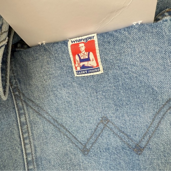Wrangler Casey Jones Denim Overall - In Control Size L Brand New - Picture 16 of 16